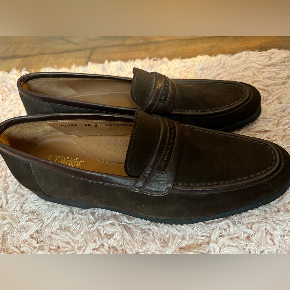 E.T. Wright Master Collection Chocolate Brown Sue… - image 5